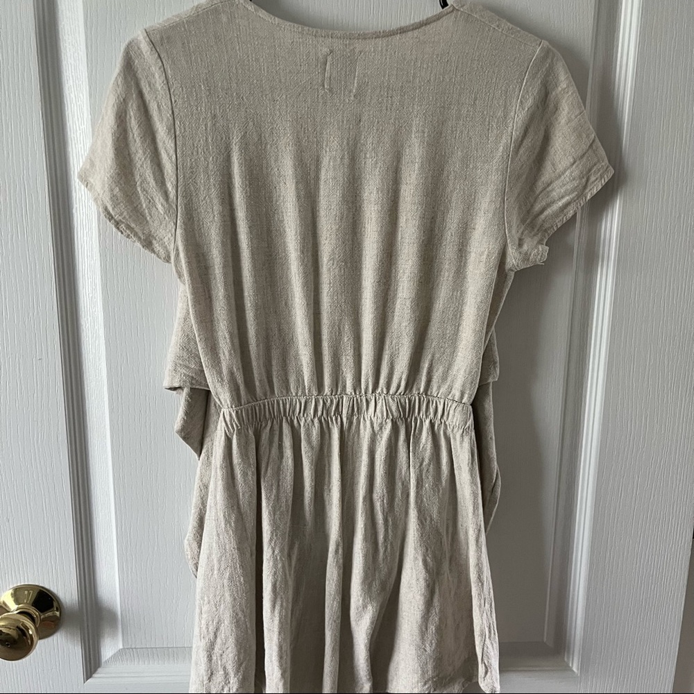 Princess Polly Ragner Romper Beige - Picture 6 of 6